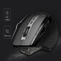 Universal Souris sans fil multimode rechargeable entre Bluetooth 3.0/4.0 et 2.4G Commutateur 3200 ppp 4 connexions de périphériques