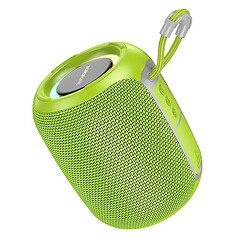 Yonis Enceinte Sport Bluetooth 5.3 Puissante 5W FM TWS Enceinte Bluetooth Sportive 5W Autonomie 2H Support Carte TF FM Ultra Légère Vert YONIS