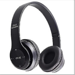 Universal Casque sans fil casque bluetooth casque anti bruit noir 