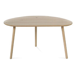 Homestyle4U Table Basse Naturelle En Bois de Pin