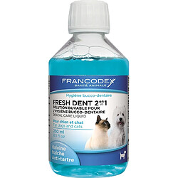 Francodex FRESH DENT PETIT CHIEN ET CHAT 250 ML 