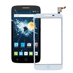 Wewoo Pour Ecran Tactile Alcatel One blanc Touch Pop 1878475 pièce détachée 