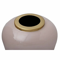 Paris Prix Vase Rond Design Touna 91cm Rose & Or