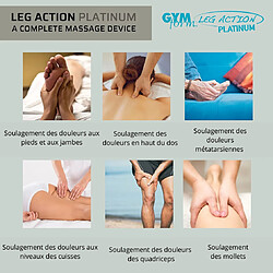 Avis Appareil de massage shiatsu - Legaction Platinium - Venteo - Bleu