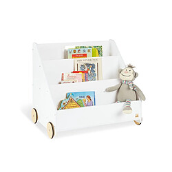 Pinolino Bibliotheque pour enfant roulettes Lasse