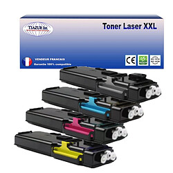 Lot de 4 Toners génériques Xerox Phaser 6600Vdnm, 6600Vn, 6600ydn - T3AZUR 