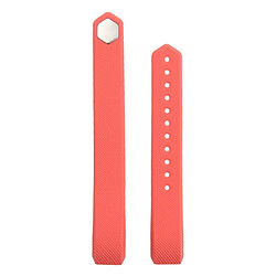 Wewoo Bracelet rouge pour Watchband Alta Watch en silicone à texture oblique, grande taille, longueur: environ 22cm