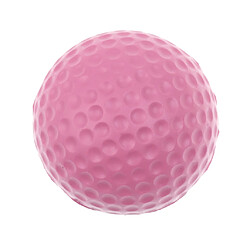 10 pièces PU Foam Sponge Golf Training Soft Balls Golf Practice Balls Pink pas cher