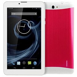 Wewoo Tablette Tactile Magenta 3G, Appel, 7 pouces, 512 Mo + 4 Go, Android 4.4, MTK8312 Dual Core, 1.3GHz, double SIM, GPS