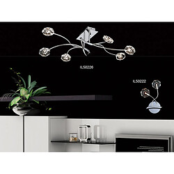 Avis Luminaire Center Applique murale Izona 2 Ampoules chrome poli