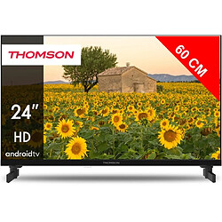 Thomson TV LED 60 cm 24HA2S13C Android TV HD 12-24V Thomson 24" (60 cm) LED HD Smart Android TV 12V -24HA2S13C