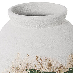 Vase Alexandra House Living Blanc Vert Céramique 30 x 30 x 76 cm