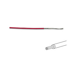 Perel Fil de c,_blage - ,,¸ 1.4 mm - 0.2 mm,,² - multibrin - rouge 