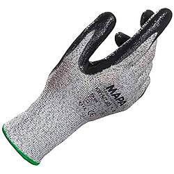 Avis Mapa Lot de 12 paires de gants de travail tricot anti coupure Krynit 563 EN388 EN 420