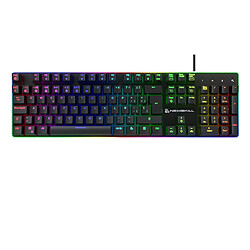 Clavier pour jeu Newskill Gungnyr Pro Espagnol Qwerty Noir LED RGB pas cher