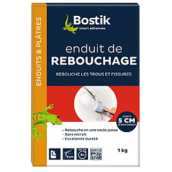 Enduit de rebouchage en poudre - Fissures jusqu'à 5 cm - 1 KG - BOSTIK