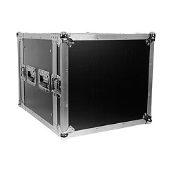 Flight case Rack 10U Plugger 