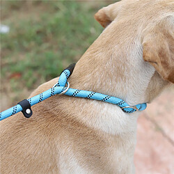 Avis Universal Épaisseur Traction pour animaux de compagnie Manche à deux mains Ceinture pour chien réflecteur Manche en nylon Bague avec corde 1,6 m Entraînement pour animaux de compagnie Fourniture | Ceinture