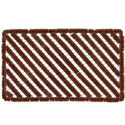 Best For Boots Paillasson spirale en fibres de coco 75 x 45 cm.