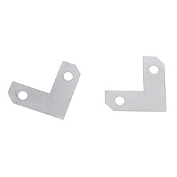 Acheter Cintres Pour Photo, 200 Pièces - Renfort De Coin En Métal - Support Plat / Attaches Pour Cadre Photo / Image Avec Vis