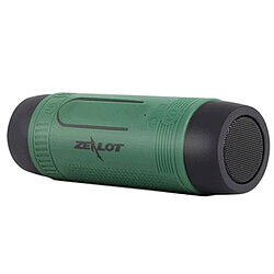 Avis Wewoo Enceinte Bluetooth d'intérieur vert pour iPhone, Galaxy, Sony, Lenovo, HTC, Huawei, Google, LG, Xiaomi, d'autres smartphones 4.0 sans fil filaire haut-parleur stéréo subwoofer récepteur audio avec 4000mAh batterie, carte de 32GB,