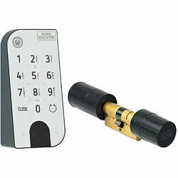 BURG-WÄCHTER - Cylindre électronique secuENTRY Home 5001 avec clavier Pincode ENTRY - 6 utilisateurs