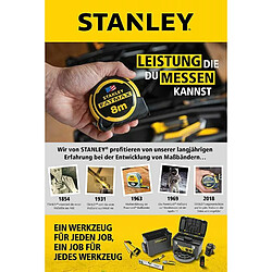 Stanley 0-30-496 Mesure 5m/19mm métrique Jaune/Noir