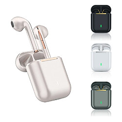 GUPBOO J18 TWS écouteurs sans fil Bluetooth 5.0 Station de charge casque stéréo étanche casque avec micro pour iOS/Android 