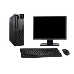 PC Lenovo M92p SFF Ecran 19" Intel i3-3220 RAM 4Go SSD 480Go Windows 10 Wifi - Occasion