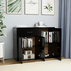 Avis Maison Chic Buffet,Meuble de Rangement,commode pour salon,Cuisine Noir 88x30x70 cm Aggloméré -MN90584