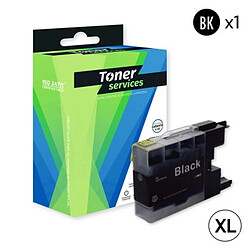 TONER SERVICES Compatible Brother LC1280XL Cartouche Noir LC1280XLBK (Jupiter) 