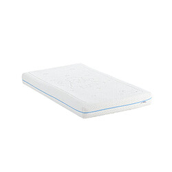 Minea Matelas Sweet Dreams Bleu Matelas SWEET DREAMS Bleu Bébé 70x140 cm | Mousses Haute Densité & supersoft