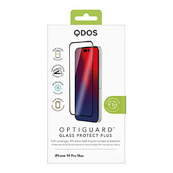 Avis QDOS Verre Trempé pour iPhone 14 Pro Max OptiGuard Curve Transparent