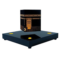 Magneticland KAABA illuminée en lévitation sur base Deluxe