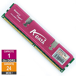 Barrette Mémoire 1Go RAM DDR2 Adata ADQVE1A16 DIMM PC2-6400U 2Rx8