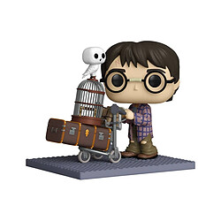 Funko Harry Potter - Figurine POP! Deluxe Harry Pushing Trolley 9 cm 