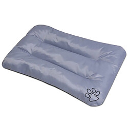 vidaXL Matelas pour chiens Taille XL Gris 