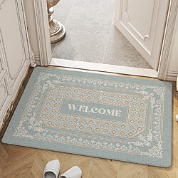 LUUCOZK Tapis de porte d'entrée antidérapants pour entrée intérieure - Motif 2-60x90cm 