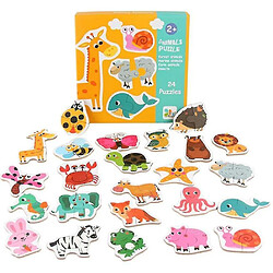 Universal Puzzle animaux Puzzle, puzzle facile Éducation Apprentissage Jouets ¼"animaux"¼ jours 