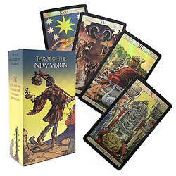 Universal Les nouveaux chevaliers visuels attendent le jeu de tarot, le poker brillant, le pont, les jouets, la divination, les jeux de table, les cadeaux.