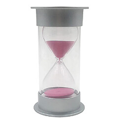 sablier coloré sablier horloge minuterie pour jeu rose 15 secondes