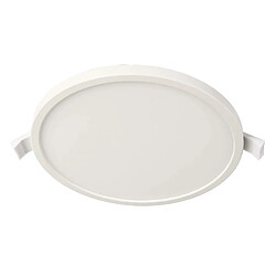 Plafonnier rond moderne encastré 18cm panneau LED spot 12W lumière plafond cuisine couloir bureau magasin 230V LUMIÈRE 3000K