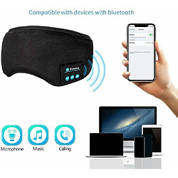 Universal Casque sans fil Bluetooth 5.0 Sleep Eye Mask Casque Headband Casque stéréo 3D Sleep Mask Musique Casque pas cher