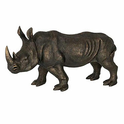 Paris Prix Statuette Déco Rhinocéros 63cm Bronze 