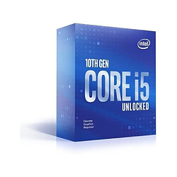 Intel Core i5-10600KF Processeur DDR4 4.1GHz 125W 2666MHz LGA 1200 PCI Express 16