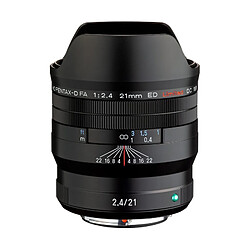 PENTAX Objectif HD FA 21mm F2.4ED Limited DC WR Noir