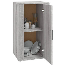 Acheter Maison Chic Buffet,Meuble de Rangement,commode pour salon,Cuisine Sonoma gris 40x33x70 cm Bois d'ingénierie -MN38433