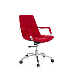 Avis Chaise de bureau / siege pivotant SARANTO tissu rouge hjh OFFICE