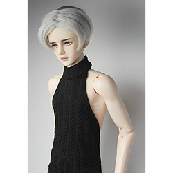 Acheter Trendy Sexy Backless Knit Gilet Gilet Pour 1/3 BJD SD 70cm Oncle Dolls Noir