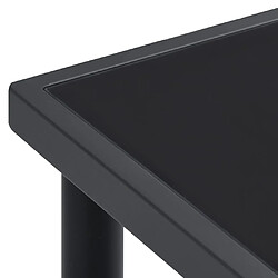 Acheter vidaXL Table à dîner d'extérieur Anthracite 190x90x74 cm Acier